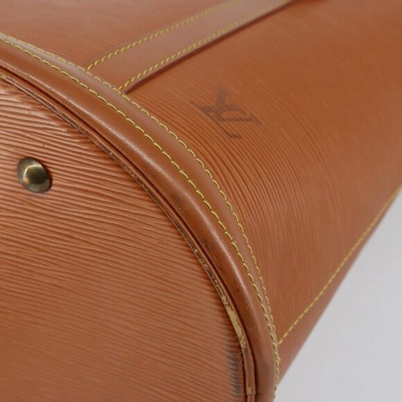 LOUIS VUITTON Epi Bucket GM Shoulder Bag SPO Beige LV Auth 147993 - Picture 4 of 16